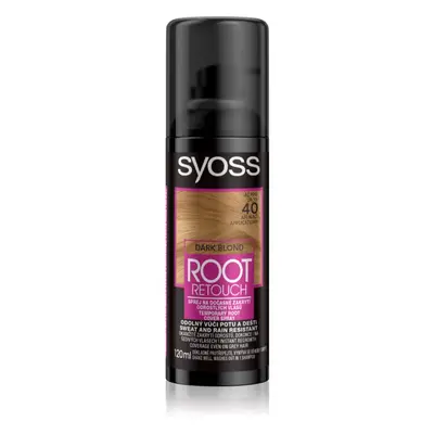 Syoss Root Retoucher tónovací barva na odrosty ve spreji odstín Dark Blonde 120 ml