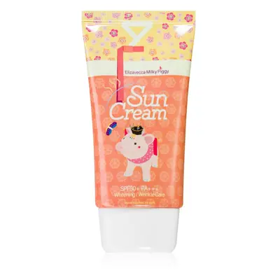 Elizavecca Milky Piggy Sun Cream rozjasňující ochranný krém na opalovaní SPF 50+ 50 ml