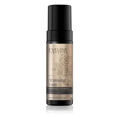 Eveline Cosmetics Organic Gold hydratační a uklidňující čisticí pěna na citlivou pleť 150 ml