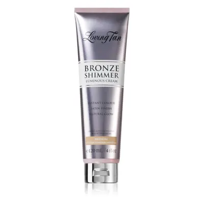 Loving Tan Bronze Shimmer samoopalovací krém odstín Medium 120 ml