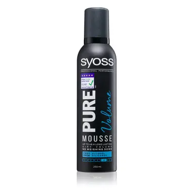 Syoss Pure Volume pěnové tužidlo pro dlouhotrvající objem 250 ml