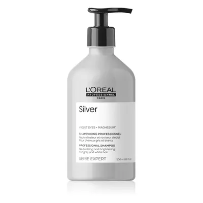 L’Oréal Professionnel Serie Expert Silver stříbrný šampon pro šedivé vlasy 500 ml