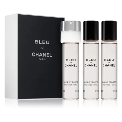 Chanel Bleu de Chanel toaletní voda náplň pro muže 3x20 ml