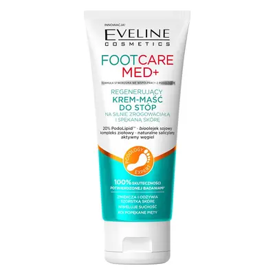 Eveline Cosmetics Foot Care Med změkčující krém na nohy na zrohovatělou pokožku 100 ml