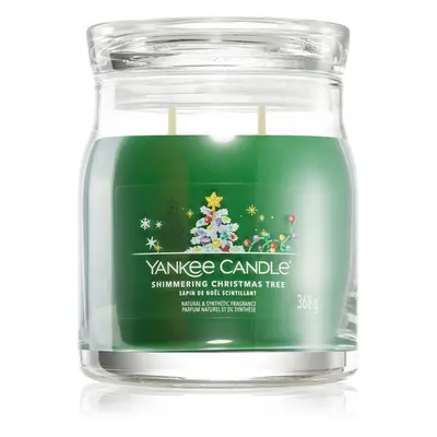 Yankee Candle Shimmering Christmas Tree vonná svíčka Signature 368 g