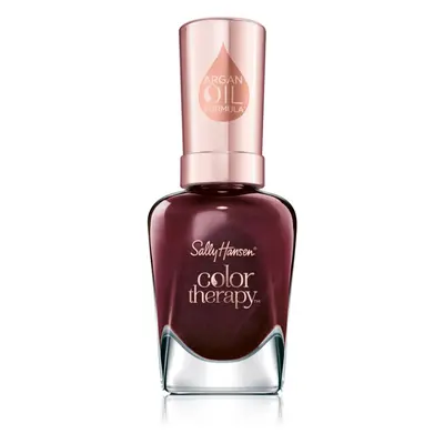 Sally Hansen Color Therapy pečující lak na nehty odstín 374 Wine Not 14.7 ml