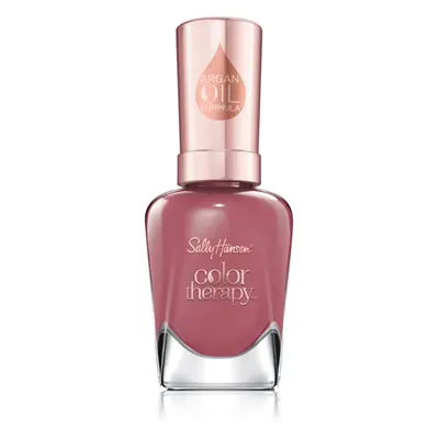 Sally Hansen Color Therapy pečující lak na nehty odstín La Vie En Rose 14.7 ml