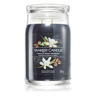 Yankee Candle Vanilla Bean Espresso vonná svíčka Signature 567 g