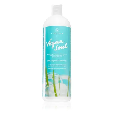 Kallos Vegan Soul Volumizing objemový šampon pro jemné nebo řídnoucí vlasy 1000 ml