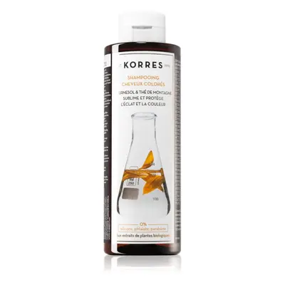 Korres Sunflower and Mountain Tea šampon pro barvené vlasy 250 ml