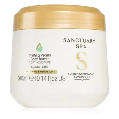 Sanctuary Spa Golden Sandalwood intenzivně hydratační tělové máslo 300 ml