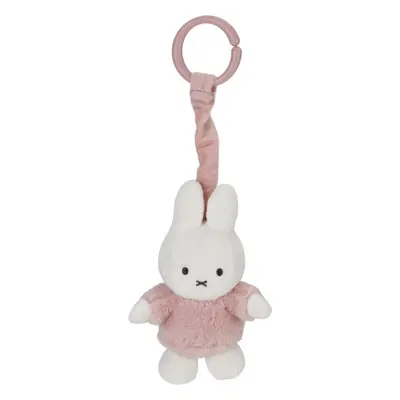 Little Dutch Hanging Toy Miffy Fluffy Pink kontrastní závěsná hračka 1 ks