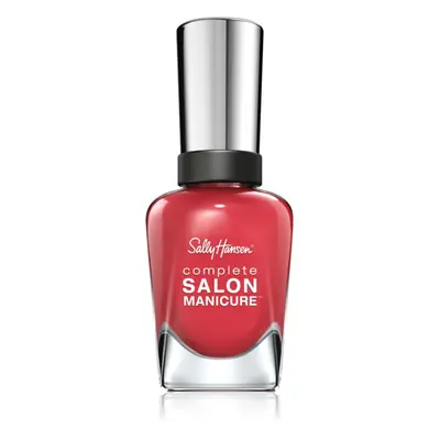 Sally Hansen Complete Salon Manicure posilující lak na nehty odstín 281 Scarlet Lacquer 14.7 ml