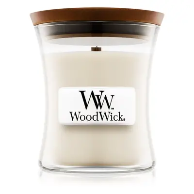 Woodwick Island Coconut vonná svíčka s dřevěným knotem 85 g