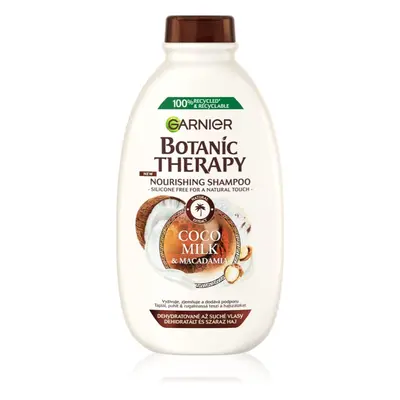 Garnier Botanic Therapy Coco Milk & Macadamia vyživující šampon pro suché a hrubé vlasy 400 ml