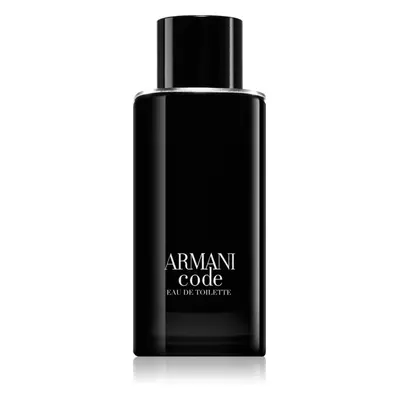 Armani Code toaletní voda plnitelná pro muže 125 ml