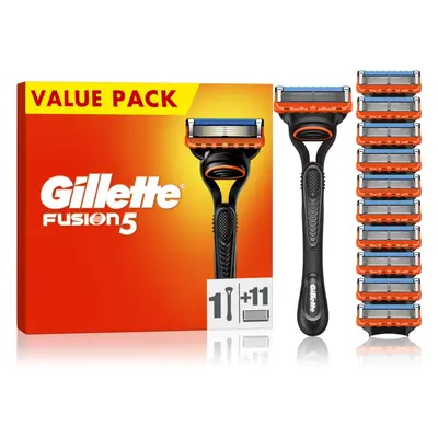 Gillette Fusion5 holicí strojek + náhradní břity 11 ks