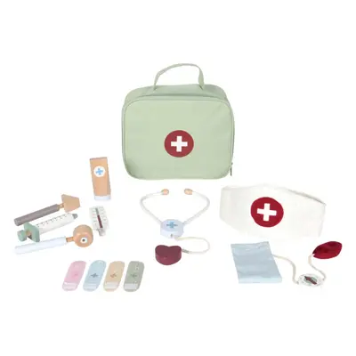 Little Dutch Doctor's Bag Playset sada hraček ze dřeva 12 ks