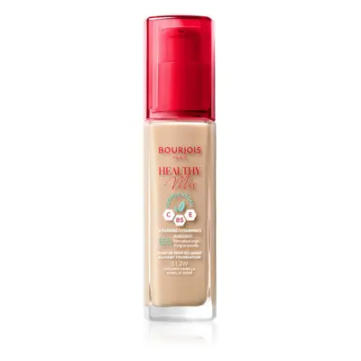 Bourjois Healthy Mix rozjasňující hydratační make-up 24h odstín 52.2W Golden Beige 30 ml