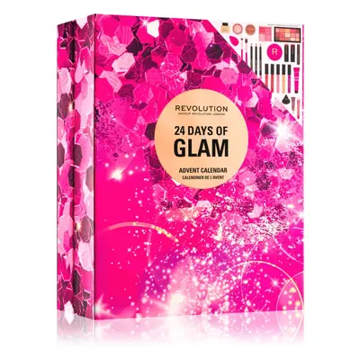 Makeup Revolution Advent Calendar 24 Days Of Glam adventní kalendář