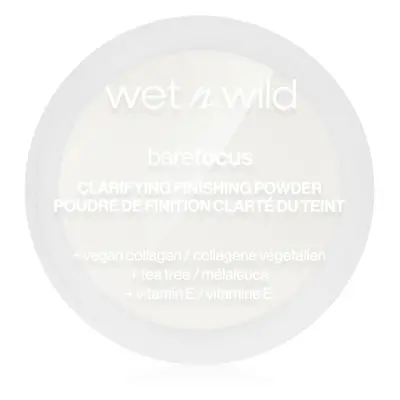 Wet n Wild Bare Focus Clarifying Finishing Powder matující pudr odstín Translucent 6 g