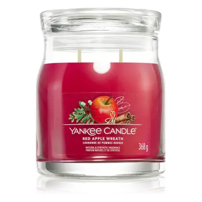 Yankee Candle Red Apple Wreath vonná svíčka Signature 368 g