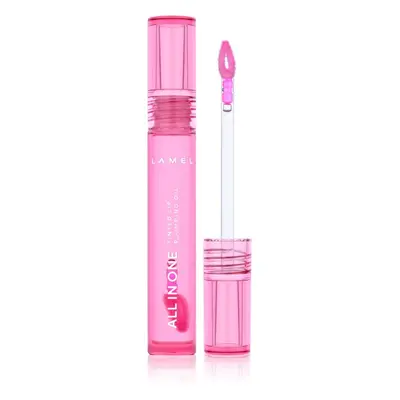 LAMEL All in One Lip Tinted Plumping Oil tónovací olej na rty pro zvětšení objemu № 402 Pink Spa