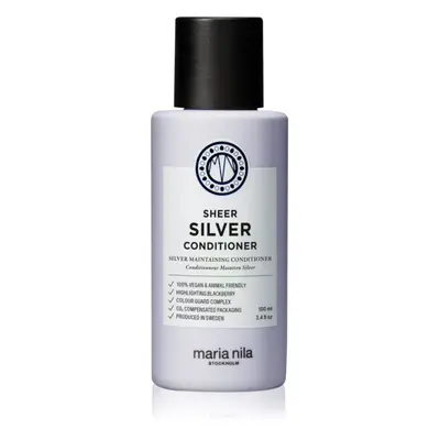 Maria Nila Sheer Silver Conditioner hydratační kondicionér neutralizující žluté tóny bez sulfátů