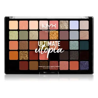 NYX Professional Makeup Ultimate Utopia paletka očních stínů 40 x 1 g