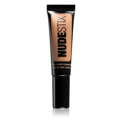 Nudestix Tinted Cover lehký make-up s rozjasňujícím účinkem pro přirozený vzhled odstín Nude 6 2