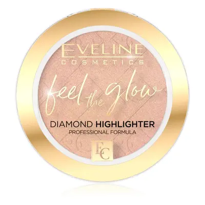 Eveline Cosmetics Feel The Glow rozjasňovač odstín 02 Beach Glow 4,2 g