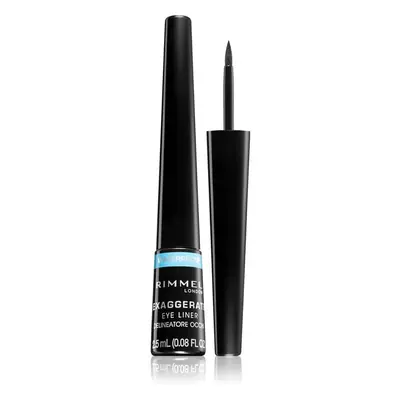 Rimmel Exaggerate Waterproof oční linky odstín 003 Glossy Black 2,5 ml