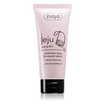 Ziaja Jeju Young Skin jemné čisticí mýdlo na obličej 75 ml