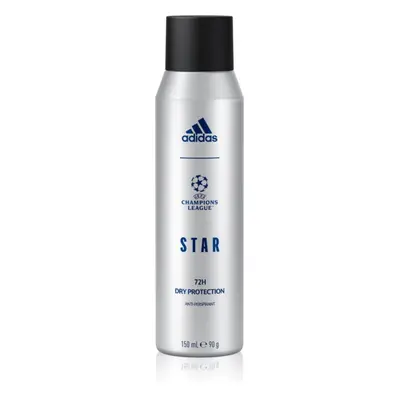 Adidas UEFA Champions League Star antiperspirant ve spreji 72h pro muže 150 ml