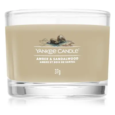 Yankee Candle Amber & Sandalwood votivní svíčka 37 g