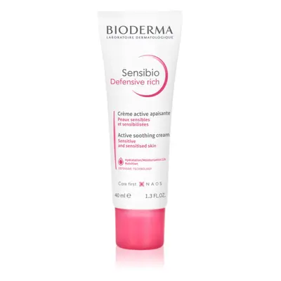 Bioderma Sensibio Defensive Rich zklidňující krém 40 ml