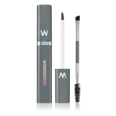 WONDERSKIN Wonder Blading Dream Brow dlouhotrvající gel na obočí odstín Dark Brunette 3 ml