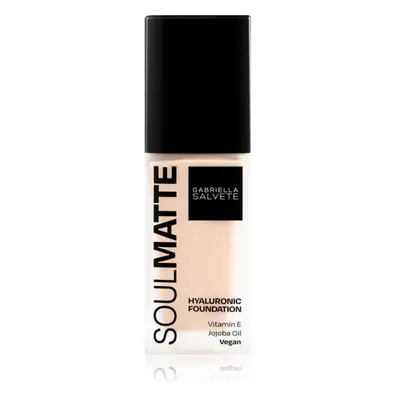 Gabriella Salvete SoulMatte dlouhotrvající make-up s matným efektem odstín 02 Ivory Cold 30 ml