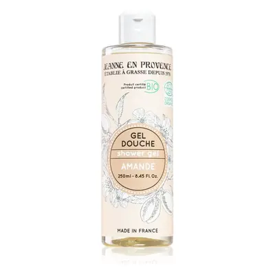 Jeanne en Provence BIO Almond vyživující sprchový gel v BIO kvalitě pro ženy 250 ml