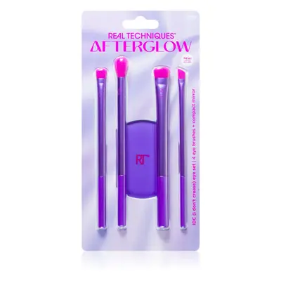 Real Techniques Afterglow I Don't Crease sada štětců na oči 5 ks