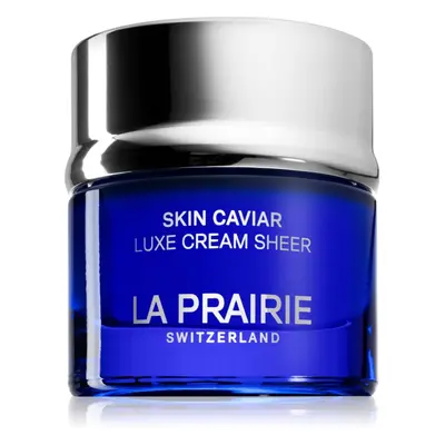 La Prairie Skin Caviar Luxe Cream Sheer luxusní zpevňující krém s vyživujícím účinkem 50 ml