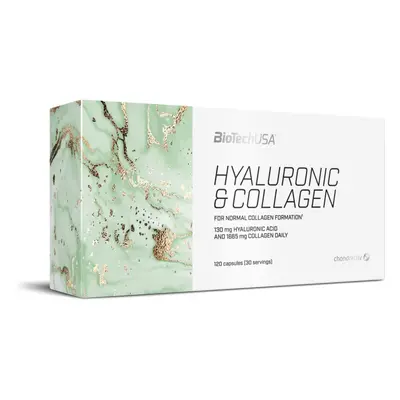 BioTechUSA Hyaluronic & Collagen kapsle s kolagenem 120 cps