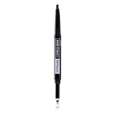 MAYBELLINE NEW YORK Express Brow Satin Duo tužka a pudr na obočí duo odstín 04 - Dark Brown