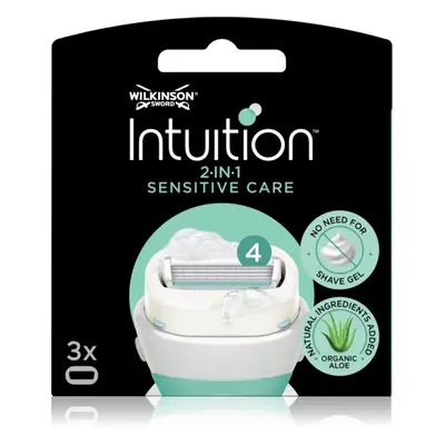 Wilkinson Sword Intuition Sensitive Care náhradní břity 3 ks