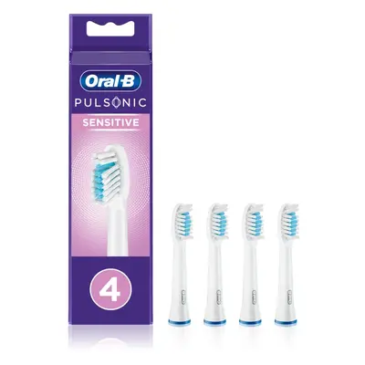 Oral B Pulsonic Sensitive náhradní hlavice pro zubní kartáček 4 ks