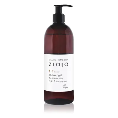 Ziaja Baltic Home Spa Fit Mango sprchový gel na obličej, tělo a vlasy 500 ml