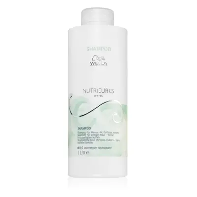 Wella Professionals Nutricurls Waves hydratační šampon pro vlnité vlasy 1000 ml