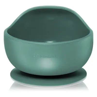 Petite&Mars Take&Match Silicone Bowl miska s přísavkou Misty Green 6 m+ 360 ml