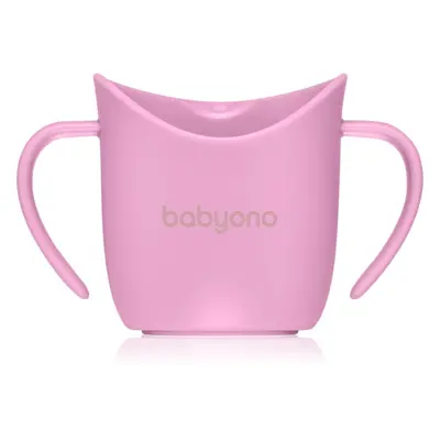 BabyOno Be Active Ergonomic Training Cup tréninkový hrnek s držadly Purple 6 m+ 120 ml