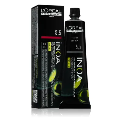 L’Oréal Professionnel Inoa permanentní barva na vlasy bez amoniaku odstín 5.5 60 ml